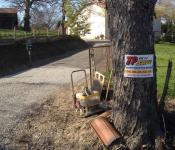 TP de la Save  Empierrement � Lombez (32)